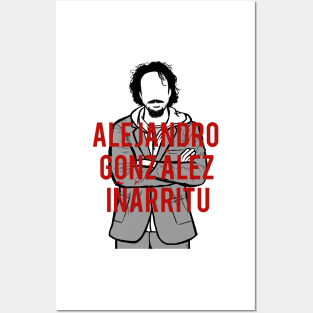A Portrait of Alejandro González Iñárritu Posters and Art